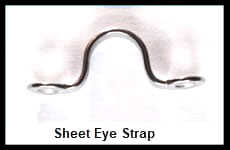 sheet eye straps
